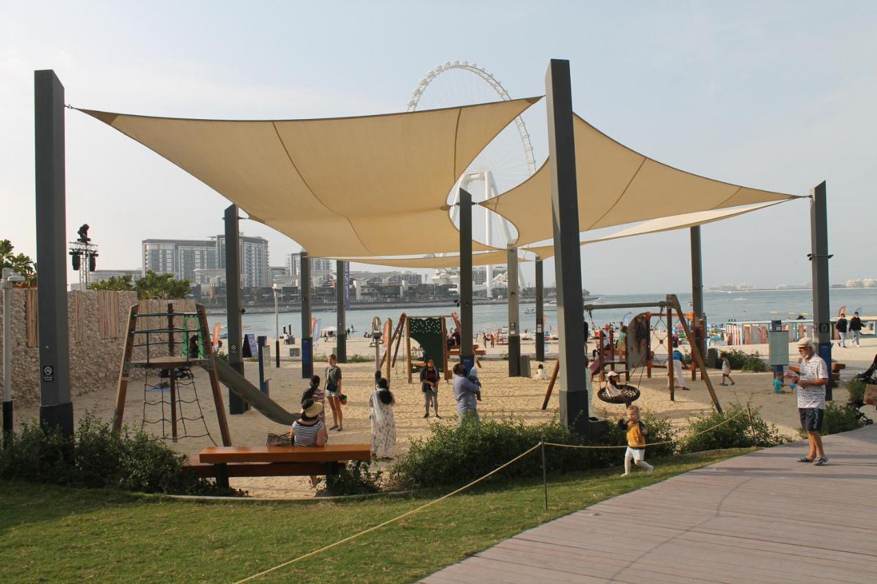 Newly Furnished One Bedroom Apartment Next To Metro & Beach In Marina Residence Dubai Exterior foto