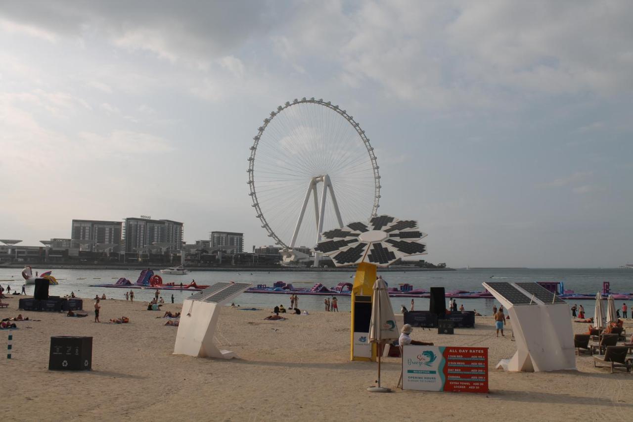 Newly Furnished One Bedroom Apartment Next To Metro & Beach In Marina Residence Dubai Exterior foto